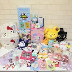 サンリオ　キャラクターグッズ　ぬいぐるみ　まとめ売り　セット売り サンリオ ぬいぐるみ マスコット 雑貨 まとめ売り セット プライズ