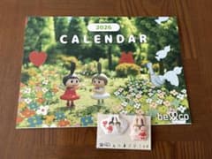 値下げ★ベルコ 2026年カレンダー&はさめるマグネットのサムネイル