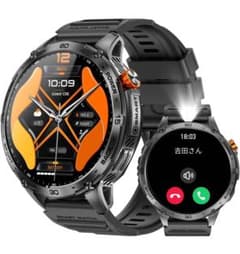 スマートウォッチ　2025年新登場 1.75インチAMOLED大画面 軍用規格のサムネイル