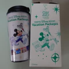 【匿名配送】ディズニー 25周年　バケパ　限定　タンブラーのサムネイル