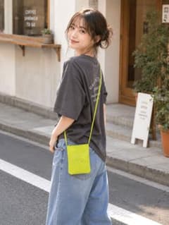 リラックマNEW BASIC RILAKKUMAレザー風スクエアショルダーバッグ