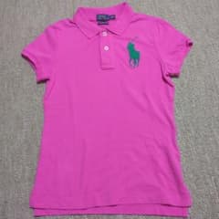 POLO RALPH LAUREN 半袖 ポロシャツ ピンク XS/155のサムネイル