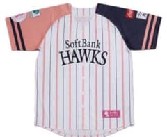 SoftBank Hawks ユニフォーム ストライプSサイズのサムネイル