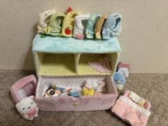 すみっコぐらし　しろくまクローゼット&お着替えセットのサムネイル