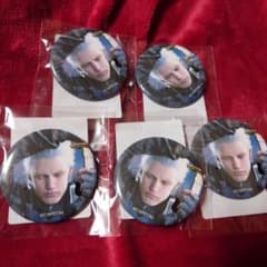 デビルメイクライ 缶バッジ カプくじ バージル E賞 5個まとめ売り