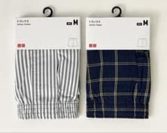 ユニクロ メンズ トランクス Mサイズ 2枚セット 新品未使用のサムネイル
