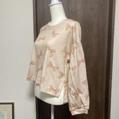 ピンクハウス　ピンクリボンカットソー　美品のサムネイル