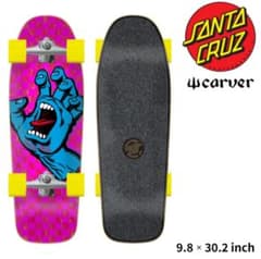 Santa Cruz カーバー　スケボー 新品 カーバー×サンタクルーズ SANTA CRUZ CARVER スケボー - メルカリ