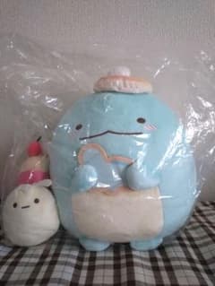 すみっコぐらし　一番くじ　とかげとにせつむり　ぬいぐるみのサムネイル