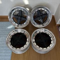 WORK エクイップ 14インチ 6.5j +19 4穴 pcd100 - メルカリ