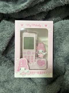 サンリオ マイメロ マイメロディ ガラケー 置き時計 ガラケー形時計