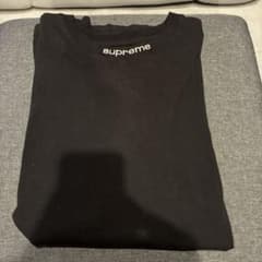 Supreme Embroidered Collar L/S Top