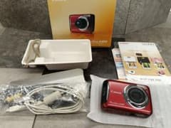 x*i様 【通電のみ確認】Canon PowerShot A495 本体 レッド - メルカリ