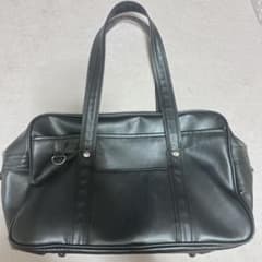 スクールバッグ　黒 ブラック　スクバ　学生カバン　通学カバン