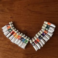 アクリル絵の具セット 20ml 多色 20個セットのサムネイル