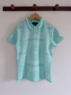FR2GOLF ペイズリー ポロシャツ　　 XXL FR2GOLF ペイズリー ポロシャツ サイズM 店舗限定 ブルー - メルカリ