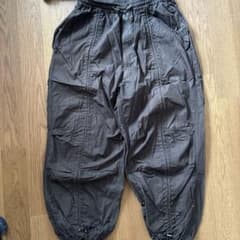 co,com wear グレー カーゴパンツ ストリート スケーター ワイド 