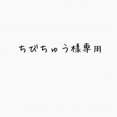 ちびちゅう様 お取り置き 1週間のサムネイル