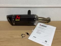 美品 アクラポビッチ スリップオンカーボンマフラー YZF-R25 等 JMCA