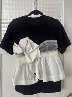 MAISON SPECIAL チュールレイヤードTシャツのサムネイル