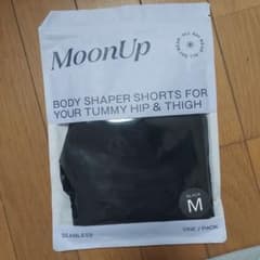 MoonUp ボディシェイパーショーツ ブラック M - メルカリ