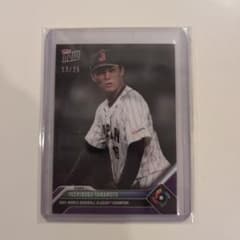 山本由伸 2023 WBC トレーディングカード 25シリ - メルカリ