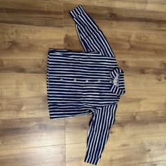 marimekko ストライプ 長袖シャツ 92/98 ヨカポイカのサムネイル