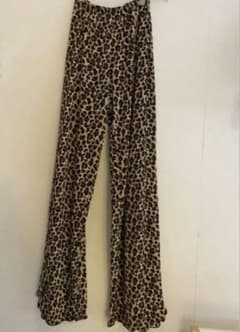 ヴィンテージ レオパード パンツitimi jantiques hooked - メルカリ 
