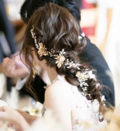 bride me ヘッドドレス　ヘアアクセサリーのサムネイル