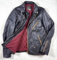 GOOD OL' ライダースジャケット レザージャケット　日本製 グッドオル GOOD OL' ライダースジャケット レザージャケット - メルカリ