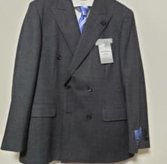 新品 ヒルトン イタリア グアベロ 戸賀モデル ダブル スーツ AB5
