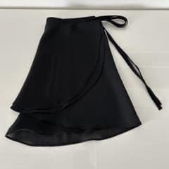 再値下　バレエ巻スカート e'flora blackのサムネイル