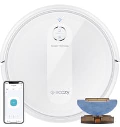 ほぼ新品のロボット掃除機 水拭き 両用 7cm薄型 マッピングのサムネイル