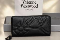 新品未使用、希少】Vivienne Westwood 長財布 ダークグレー | Mercari