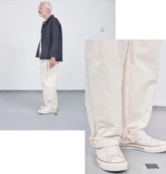 カミエルフォートヘンス PLEATED SUIT PANTS CANVASのサムネイル