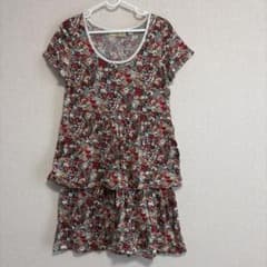BEAMS BOY 花柄 ティアード 半袖 カットソーのサムネイル