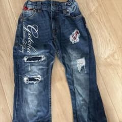 Gcotton ダメージ加工 ジーンズ 95cmのサムネイル