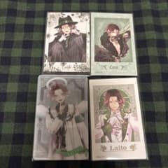 DIABOLIK LOVERS 逆巻ライト　チェキ　アクリルカード 4枚セットのサムネイル