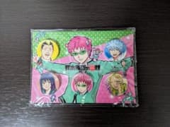 斉木楠雄　缶バッジ5個セットのサムネイル