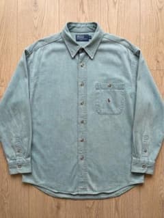 90s USA Polo by Ralph Lauren 長袖デニムシャツのサムネイル