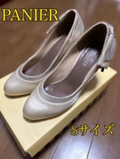 PANIER パンプス　S size シャンパンゴールド　リボンのサムネイル