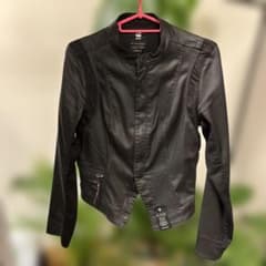G-STAR RAW ブラック シングルライダースジャケット Sサイズ - メルカリ