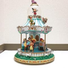 ディズニー ミッキー カルーセル オルゴール スノーグローブ 33cm ディズニー ミッキー カルーセル オルゴール スノーグローブ 33cm