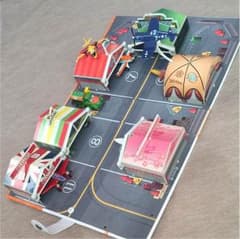 プレーンズ トミカ ６台セット＋ピットガレージのサムネイル