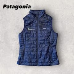 パタゴニア】ナノパフベスト プリマロフト 中綿 ネイビー M 20年製 f