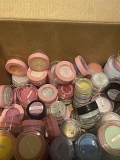 Large set of acrylic powder for nail art
