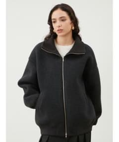 Mila Owen ボンディングダブルZIPブルゾン - メルカリ