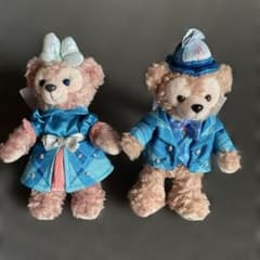 東京ディズニーシー 25周年 ダッフィー シェリーメイ ぬいぐるみバッジ