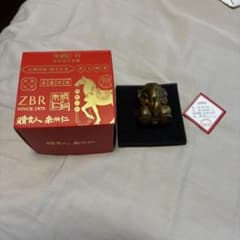 ZBR 銅製象の置物のサムネイル