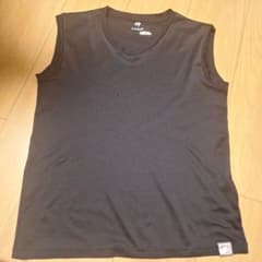 le coq sportif ノースリーブシャツ 黒バスケインナー